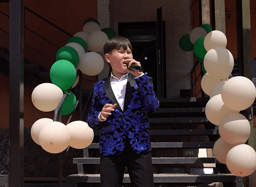 singing boy